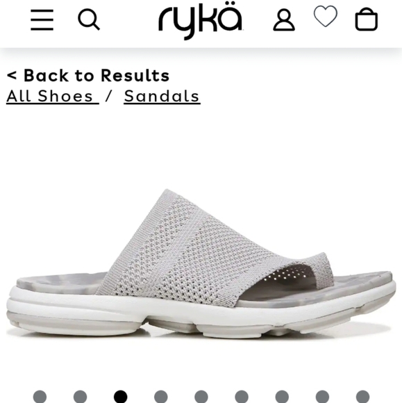 Ryka Desi Sandals 8.5 Wide - Picture 8 of 9